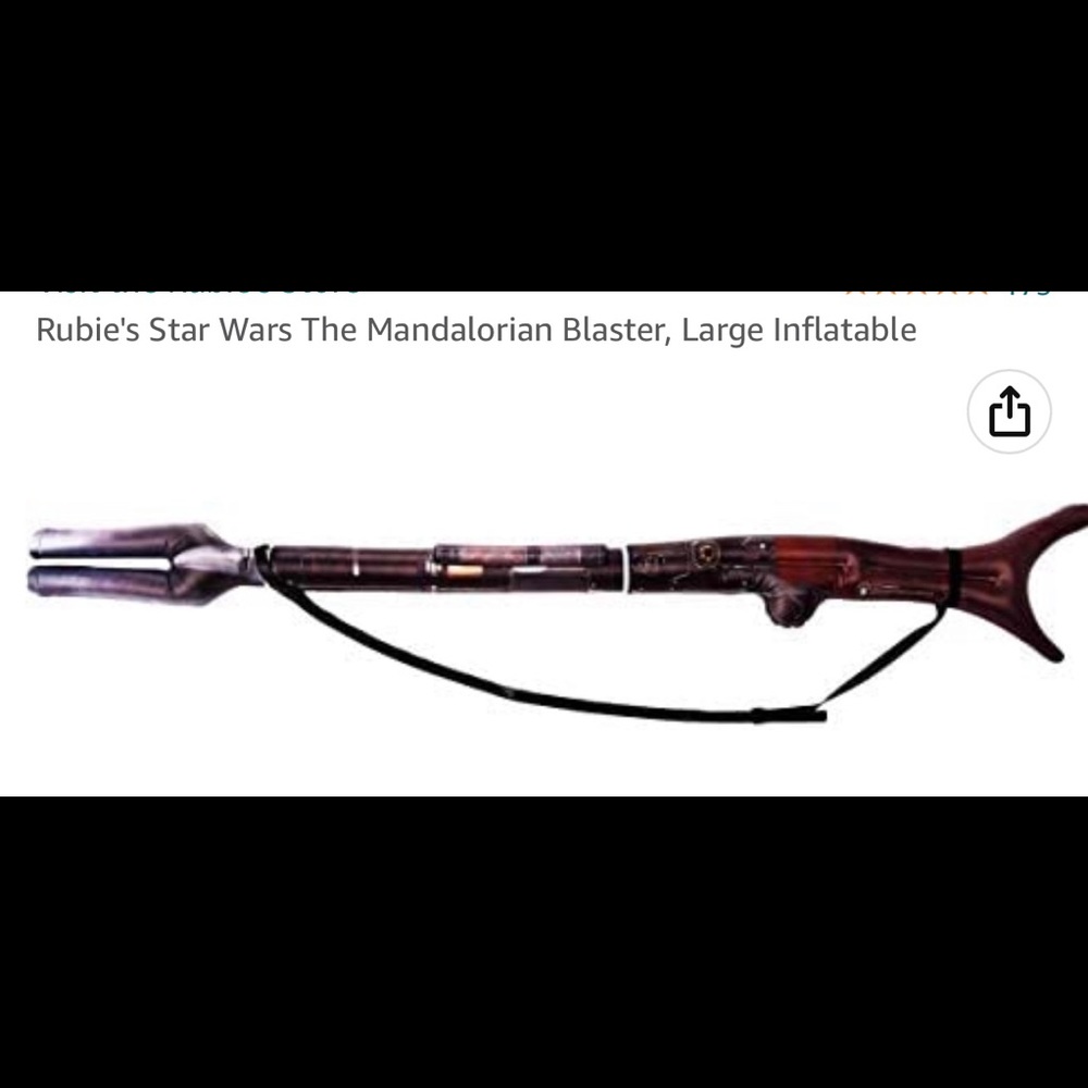 Rubie's Star Wars The Mandalorian Blaster, Large Inflatable